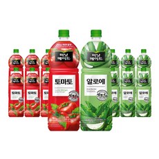 미닛메이드 토마토 + 알로에 각 6개씩 총 12개, 1.5L