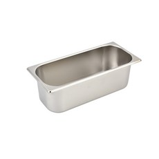 스테인리스 아이스크림 보관함 냉장고용 뚜껑포함 아이스크림틀 아이스크림몰드 디저트 보관용기 내구성 강화, 1개, 304 스테인리스 325x265x100mm 5.8L