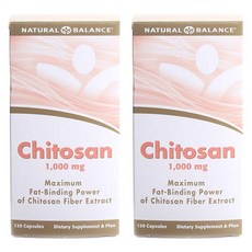 NATURAL BALANCE 殼聚醣膠囊 1000mg, 120 件, 2個