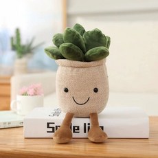 인형 봉제 다육식물 남색, 1개, C. 베