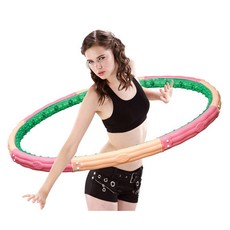 에이치원 아이워너 에코 훌라후프 다이어트 3.1KG 뱃살지압 자석돌기 요가볼증정!!, Free, 1개