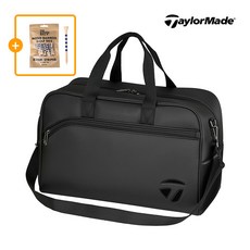 [테일러메이드] 2026 에센셜 프로 보스턴백 (골프티 추가구성), 블랙+골프티