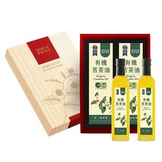 acon pure 連淨 有機苦茶油禮盒 500mlx2瓶, 1個