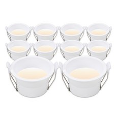라인라이팅 LED 어반(움푹) 3인치 다운라이트 8w, 10개, 어반(움푹)3인치 8w 전구(노란빛)