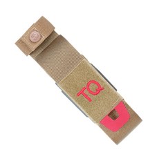 止血帶放置袋, 1個, 卡其色