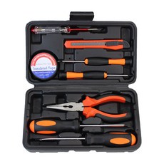 家用五金工具箱 手工具維修組套, 1套, 普通9件套002 - 0