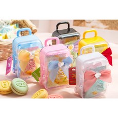 創意行李箱造型馬卡龍夾心餅乾 (內含2個), 生日：Happy Birthday,公版, 5個