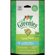 健綠 Greenies 貓咪潔牙餅 口腔保健零食 貓點心 貓零食, 1個, 舒壓貓薄荷口味60g,缺貨自動換口味 勿接受勿下單, 60g, 舒壓貓薄荷