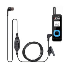 JINBO 진보 JB-711/JB-911 무전기 전용 이어폰 인이어 리시버 (안경 간섭 없는 튜브리스 타입)