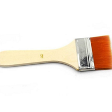 다용도 붓 공업용 칠붓 나일론 페인트 붓 유성 목공예 전문가용 수채화 아크릴 미용용 가죽 유화 평붓 용품