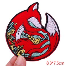 UFO 자수 패치 마운틴 캠핑 의류에 대한 패치에 철 열 접착 버섯 바느질 스티커, PE7195CT