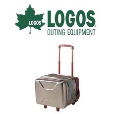 【LOGOS】斷熱海霸超凍拖輪箱 (銀紅) No.81670100, 1個