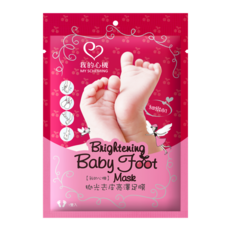 我的心機 拋光去皮亮澤足膜, 30ml, 1入, 1包