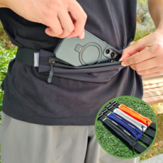 [독보적인 고정력] 러너핏 러닝 벨트 3세대, 블랙, 1개