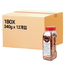 [티알아이] 크러쉬드레드페퍼 1박스 (340g x 12개입), 340g