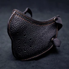 PU 오픈 페이스 오토바이 방풍 및 보온 마스크 클래식 레트로 헤비, 03 4