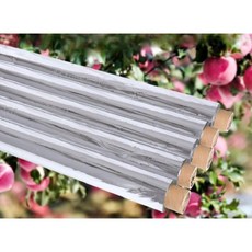 반사필름 농업용비닐 원예비닐 썬팅필름 1m 복숭아 과수용 시트 무공 과수원 자재 농막, 1 2m폭100m길이 구멍없음