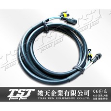 【TST竣天】HID專用 AMP延長線 150公分 矽膠高壓線 轉接線 汽機車HID燈泡線組, 1個