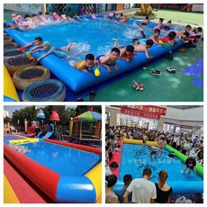 에어풀장 수영장 물놀이 어린이 에어바운스 물놀이장 대형풀장, 두꺼운 풀 5x6x0.6m(30)