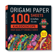 loose_leaf Book Origami Paper 100 sheets Kaleidoscope 6" (15 cm): Tuttle Origami Paper: Double-Side, 미정