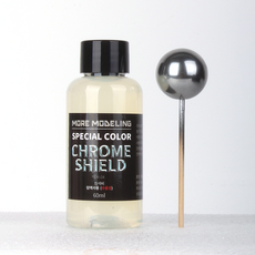 모모델링 메탈릭 크롬 쉴드 60ml CH-04 - 크롬마감재 크롬마감제 락카 프라모델 도색, 1개
