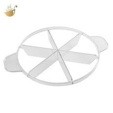 切蛋糕神器工具 蛋糕分割器 6份8份分塊器, 1個, 6等份, 加厚透明色PP材質