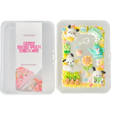 가드닝 포챠코 데코덴 탑로더꾸미기 만들기 세트 탑꾸 포토카드 DIY, 1개