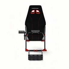 레이싱시트 접이식 레이싱 시뮬레이터 거치대 좌석, B. 블랙 스탠드+핸드 로우 스탠드
