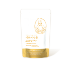 비건헬렌스 셰프의선물 코코넛쿠키, 50g, 1개