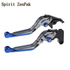 접이식 핸들 짧은 브레이크 레버 클러치, 18. C-Gray Gray Blue, 1개