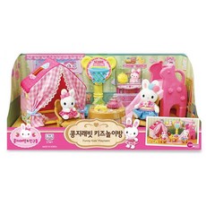 4세 여아 콩지래빗 인형 놀이방 놀이 선물 귀여운토끼인형 토끼인형 장난감, 상세 설명 참조, 1개