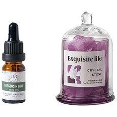 TRESOR IN LOVE 水晶香氛石禮盒 MZ0089，居家香氛，空氣淨化，精油擴香，送禮首選, 法國街區