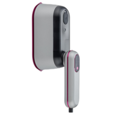 Richmagic 핸디형 다용도 다리미 접이식 휴대용 건습식 겸용 스팀 다리미, 그레이, 그레이