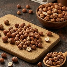 튀르키예 통 껍질 생 헤이즐넛 개암 견과류, 1개, 500g