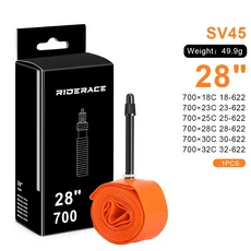 RideNow 초경량 자전거 내부 튜브 700 18 25 28 32 도로 TPU 타이어 45/65/85mm 길이 프랑스어 밸브