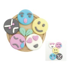 [훈민] 향기 감정 표현 비누 만들기 1인 솝클레이 얼굴 표정 교구 감정 놀이 미술 교습소 클레이