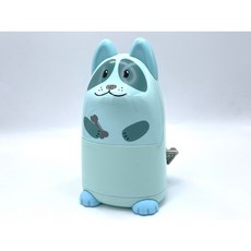 白毛猴 兒童卡通機械式節拍器 - 兔子/狗/熊貓 - 鋼琴/吉他/古箏考試專用, 1個, 藍色狗