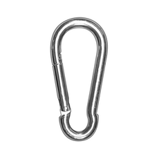 하나공구 강철 고리 비너 고강도 D형, 1개, 10mm