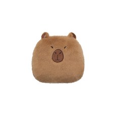 겨울 극세사 카시트 커버 차량용 방석 따뜻한 미끄럼 방지 시트 카파카라 카시트, 1개, 렉스 밍크 카피발라 머리받침대 사각형