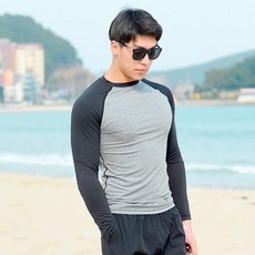 DHO-R3367GB 남성래쉬가드비치웨어솔리드티셔츠 26995ea 1개