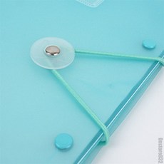 매일발견 파일케이스 클리어파일A3 대형파일북 A3파일케이스 접이식클리어파일, 30매 - 핑크