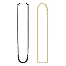 Xiaomi M365 스쿠터 키트 용 배터리 컴 파트먼트 하단 커버 17PCS 나사가있는 실리콘 발 패드 수리, [03] M365 version