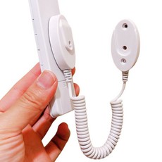 반샐리 리모컨 분실방지 스트랩 거치대 줄, 화이트, 1개