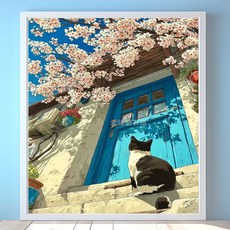 슈슈보석십자수 즐거운 취미 중형 40X50 패브릭형, NA08, 1개