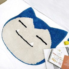 포켓몬 잠만보터프트발매트 미니러그 카페트 사계절 포인트 현관 거실러그 매트