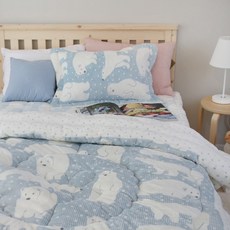 코코베딩 백곰 극세사 침구