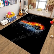 roland 전자드럼매트 카펫 방진 방음 80cmx120cm ~ 120x160cm, 05.BLACK