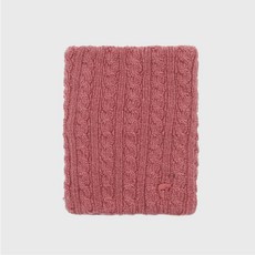 【體溫魔術師】莫蘭迪色系雙層圍脖 MIT台灣製 針織加厚脖套 秋冬文青保暖配件, 豆粉, 1個