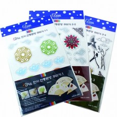 도모아 뚝딱 한지 전통문양꾸미기 시리즈 만들기 교구 재료, 1개, 3-3