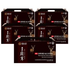 황제의품격 블랙라벨 녹용 즙 진액 70ml, 2.1L, 5박스